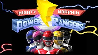 MIGHTY MORPHIN POWER RANGERS WALKTHROUGH GAMEPLAY - SNES LONGPLAY NO COMMENTARY