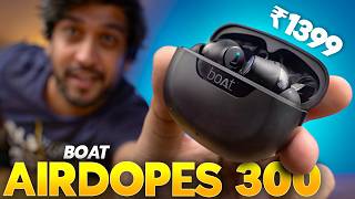 Best TWS Earbuds Under ₹1500 *VALUE FOR MONEY* ⚡️ boAt Airdopes 300 Review