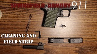 Springfield 911 Basic Cleaning and Field Strip