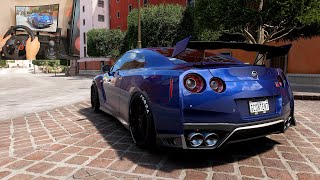 Driving Nissan GTR r35 Nismo with logitechg29 | Forza horizon 5