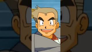 Onix attacks professor Oak funny moments in Pokemon Kanto region