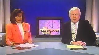 WTXF Fox 29 Ten O’Clock News teaser and open May 19, 1993