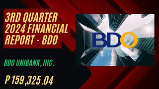 BDO Net Profit Grew 12% YoY to 60.6 Billion.