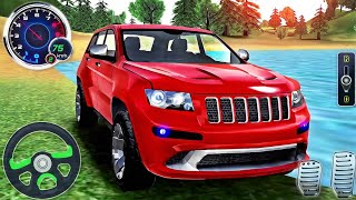 Extreme SUV Grand Cherokee Driving Simulator - Offroad 4x4 Hummer Hill Drive -Android GamePlay#2024