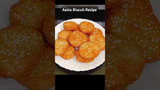 Khasta Aata biscuit recipe-How to make khasta biscuit-Methi Tikiyan #shorts #virals #food #biscuits