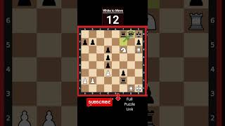 Chess Puzzle ↑ Full Video ↑