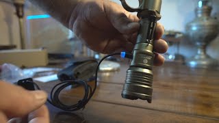 Brinyte PT18pro Oathkeeper Flashlight review and beamshots