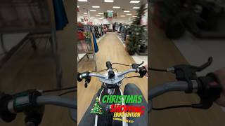 URBAN CHRISTMAS SHOPPING ON MY EBIKE #fyp