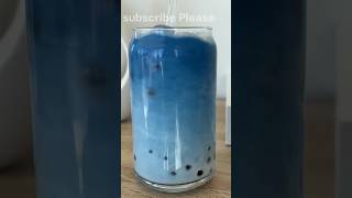 start morning with blue tea 🍵 ASMR #asmr #shorts