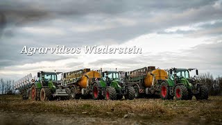 Gülle Ausbringung 2023, zu Besuch bei BGA Oberindling / Zöls / Fendt 724 Vario /  Lemken / Zunhammer