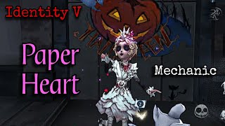 Paper Heart FREE A-TIER SKIN from Midnight Carnival (Halloween Event) | Identity V Gameplay