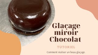 Tuto pâtisserie vegan :  Glaçage miroir Chocolat