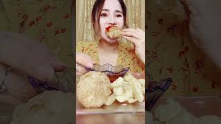 ASMR eating sounds chicken 🍗 #asmreating #eatingsounds #khmerangkor #asmreating #food #khmerfoods