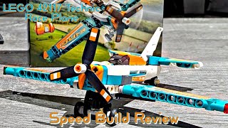 LEGO 42117 Technic Race Plane - LEGO Speed Build Review