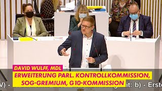 Erweiterung der Landtagsgremien | David Wulff, MdL FDP-Fraktion | Drucksache 8/97, 98, 99 Landtag MV