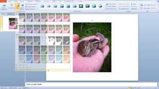 Basic Image Editing in Powerpoint - Remove Background, Apply Image Effects