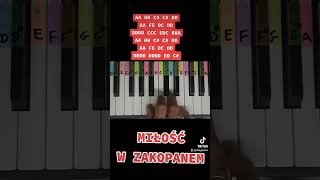 Miłość w Zakopanem - Sławomir, piano tutorial #pianotutorial #pianino #piano #miłość #zakopane