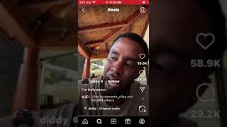 Diddy Talks about The Cassie Video