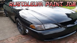 Rustoleum Paint job | Turbo Mustang |