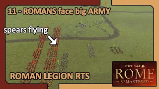 Facing a Big Enemy Army - Rome Total War