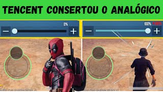 TENCENT CORRIGIU O ANALÓGICO ATT 1.6 (ATÉ QUE ENFIM) PUBG MOBILE - DEADPOOL GAMES