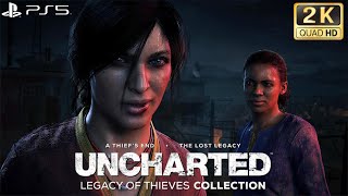 UNCHARTED THE LOST LEGACY PS5 REMASTERED Walkthrough Gameplay Part 1 - The Meeting…[1440P 60FPS]