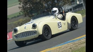 2017 Rolex Reunion Group 1B Friday Practice Race from Triumph TR3