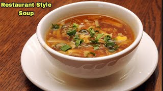 Hot and Sour Soup With Extra Taste | Restaurant Style Hot and Sour Soup Recipe By Food with iqra