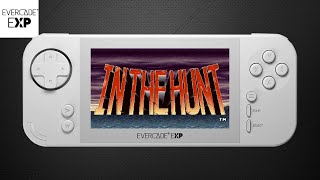 In The Hunt (Arcade Version) Evercade EXP Handheld Gameplay