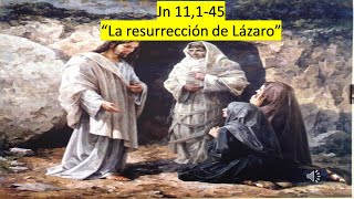 TPV LECTIO DIVINA LA RESURRECCIÓN DE LÁZARO