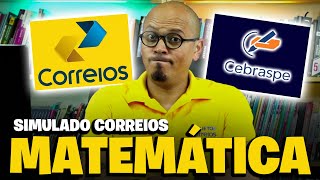 🔥SIMULADO DE MATEMÁTICA CEBRASPE CONCURSO CORREIOS 2024