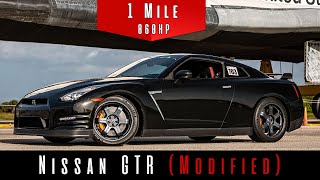 2015 Nissan GTR (Modified) | Standing Mile Test