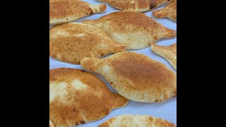 خبز عراقي/ خبز/صمون عراقي / صمون حجري / Iraqi Bread (Samoon)