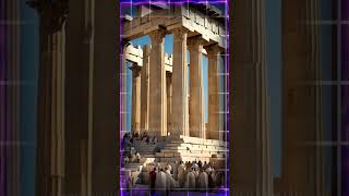 Parthenon Simbol Kejayaan Athena #shortvideo #shorts