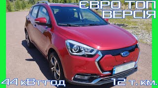 Кросовер Jac e-S2 / iEV7s зі Швейцарії. 🇨🇭 Європейська версія автомобіля в топ комплектації.