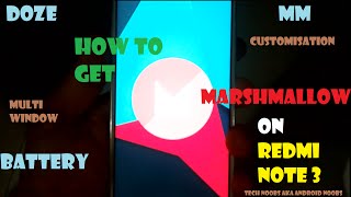 ANDROID MARSHMALLOW (6.0.1) FOR REDMI NOTE 3 | CM13 | MM [HOW TO]