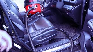 Vacuum Cleaner Sound and Video Vacuuming Stuffs in  the CAR with Numatic Henry | White Sound