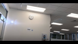 Notifier Slow Whoop Voice Evac Fire Alarm at the BYU Harman Building (HECB)