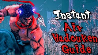 SF5 Kage Instant Air Hadouken guide