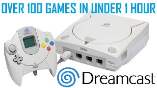 Over 100 Sega Dreamcast Games In Under 1 Hour