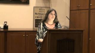 Poetry Evening at the Athens Centre - Susan McLean (Part 1)