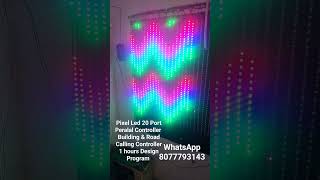 Pixel Led Controller Paralal 20 Port Controller Building 20x50 #pixel_led_center #pixel #pollysheet