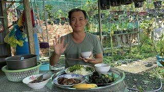 Cơm chay thanh tịnh ngày giữa tháng chạp/Ngọc Cần Vlog.