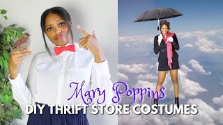 DIY Thrift Store Halloween Costumes - Mary Poppins