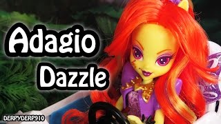 MLP The Dazzlings 3: Singing Adagio Dazzle Equestria Girls My Little Pony Toy Review/Parody/Spoof