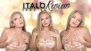 ITALO JEWELRY ICED ME OUT! Diamond Jewelry Review || Earrings and HUGE Rings Unboxing and Review!