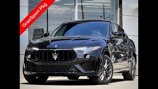 2019 Maserati Levante GranSport For Sale Walk-Around Quick Tour at Carmel Motors Indy