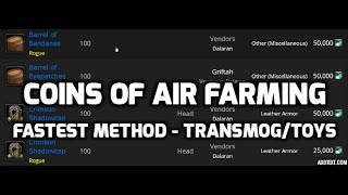 WoW: Coins of Air farming - Fastest method!