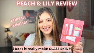 PEACH & LILY KOREAN SKINCARE [REVIEW] | Is it worth it? Do you need all four steps?