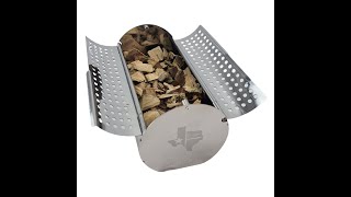 Lifespace Stainless Steel Mini Wood Chip or Pellet Smoker Box